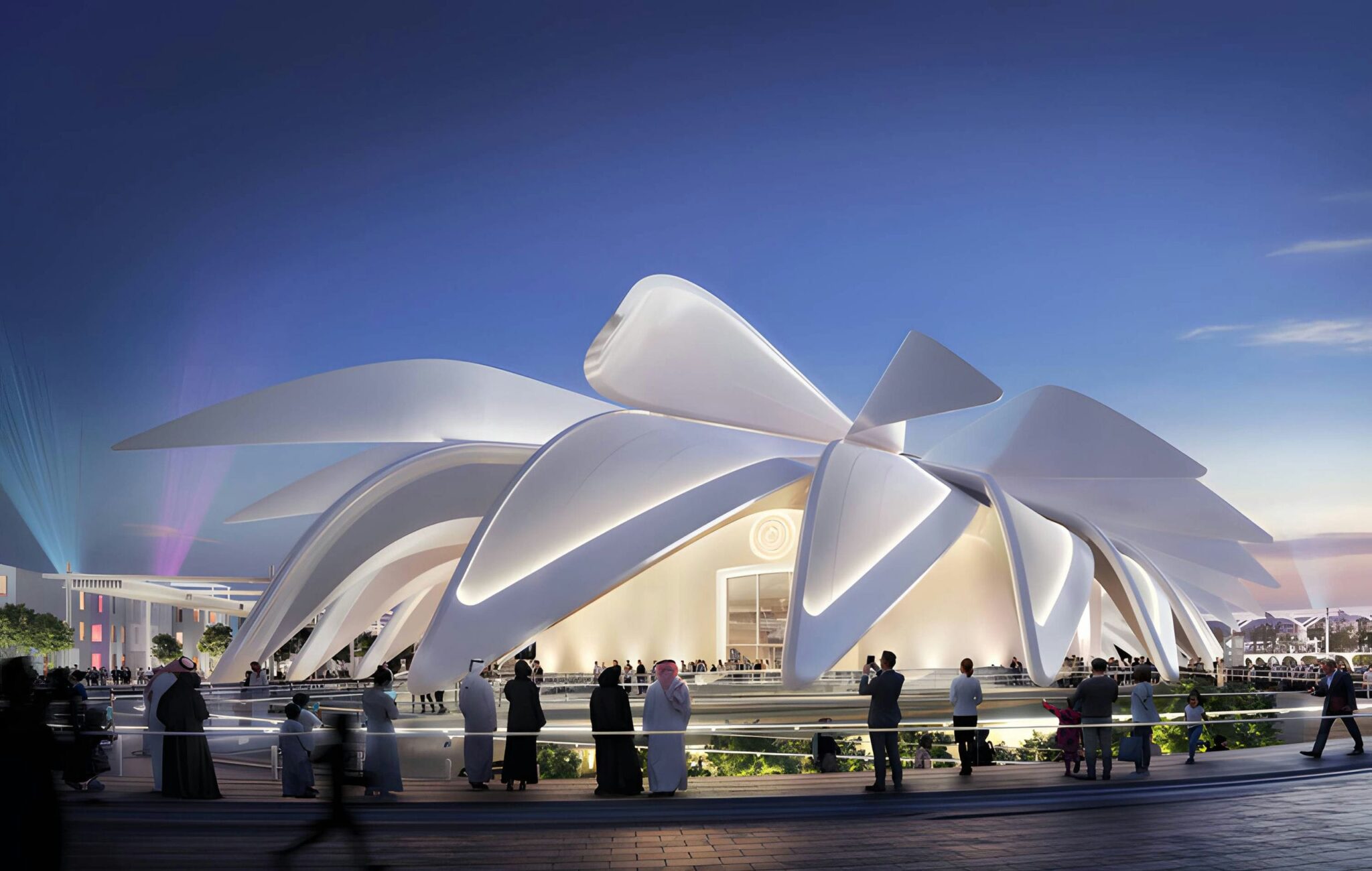 Dynamic Pavion UAE Pavillion (Pearl Dome) | AE Saint-Gobain