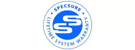 Specsure. Lifetime system warranty 