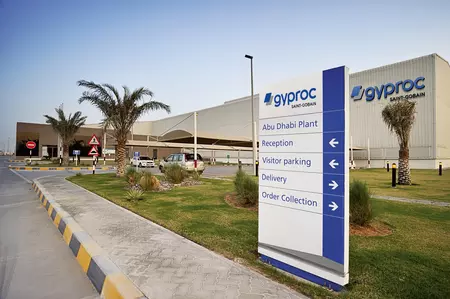 Gyproc plant Abu Dhabi