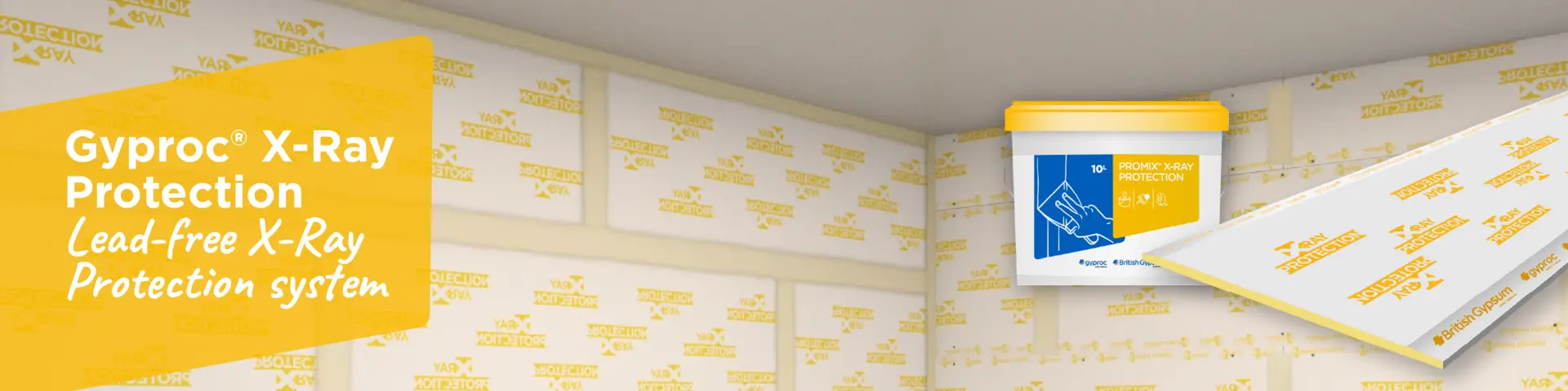 Lead-free X-Ray protection system