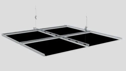 Lay-in System with perforated Dot 18 Lay-in tile rev2 (top view)